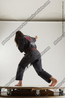 Ronda Kimono Fighting Pose